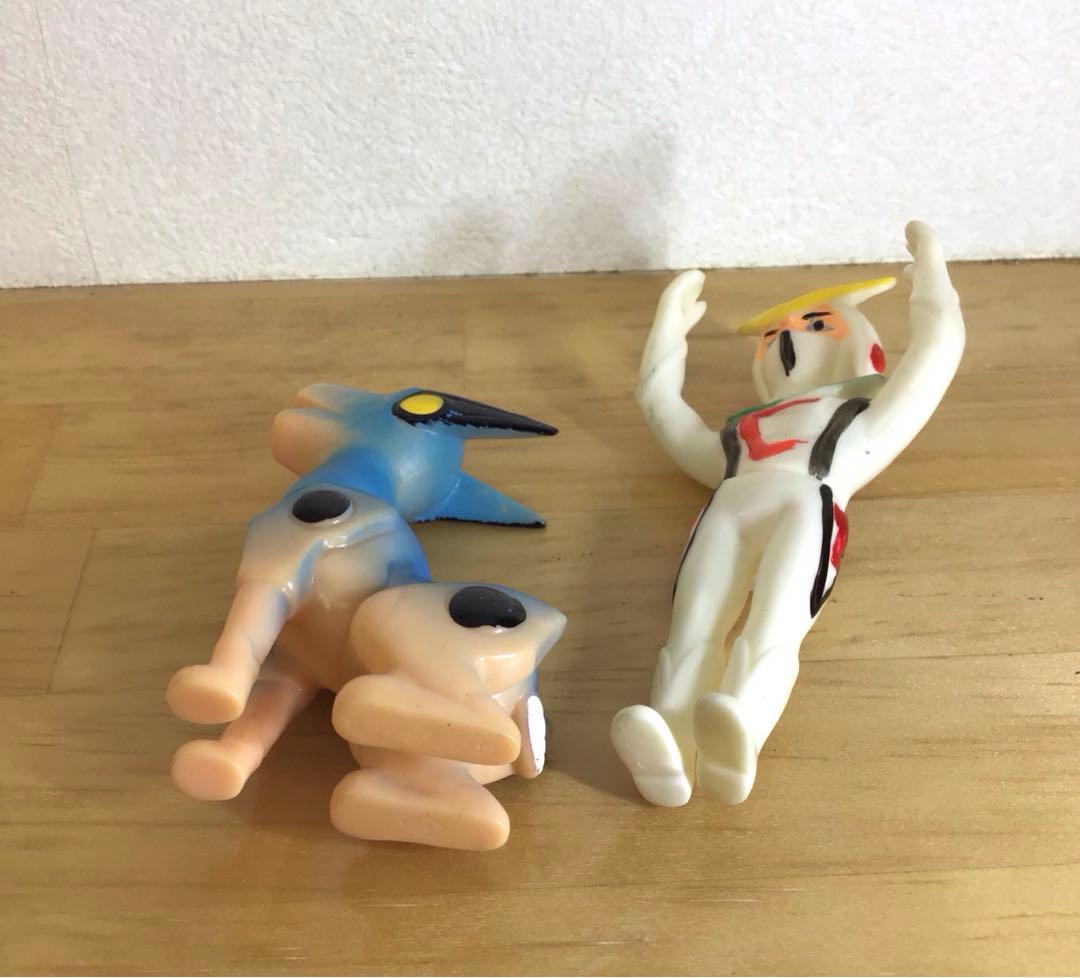 タカトク 新造人間キャシャーン フレンダー ミニソフビ 人形 駄玩具 アニメ