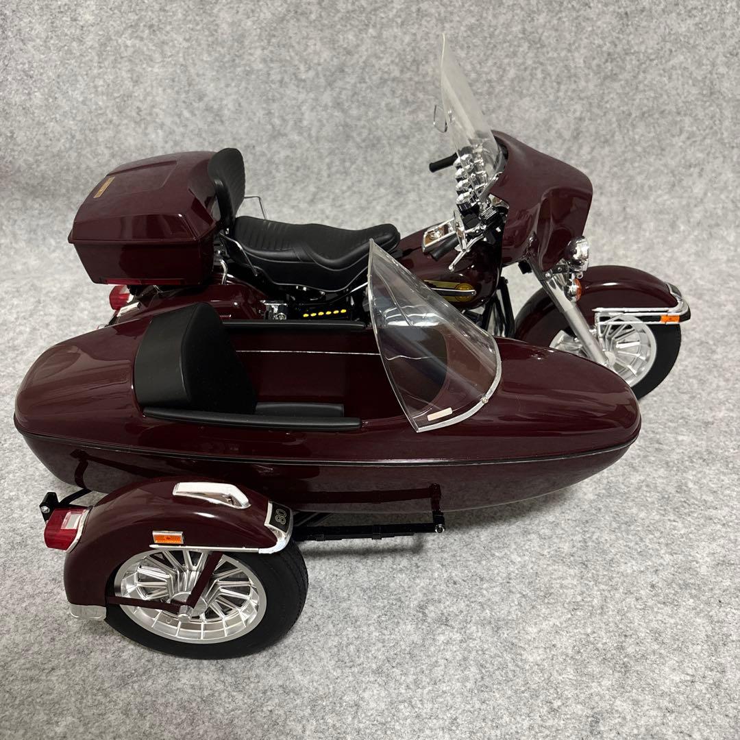 希少品ハーレーダビッドソン FLH クラシック サイドカー 1/6 タミヤ