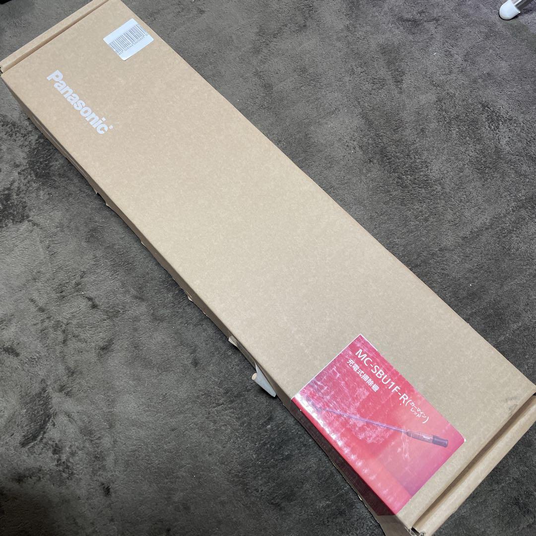 MC-SBU1F-R パナソニック 掃除機 スティッククリーナー レッド