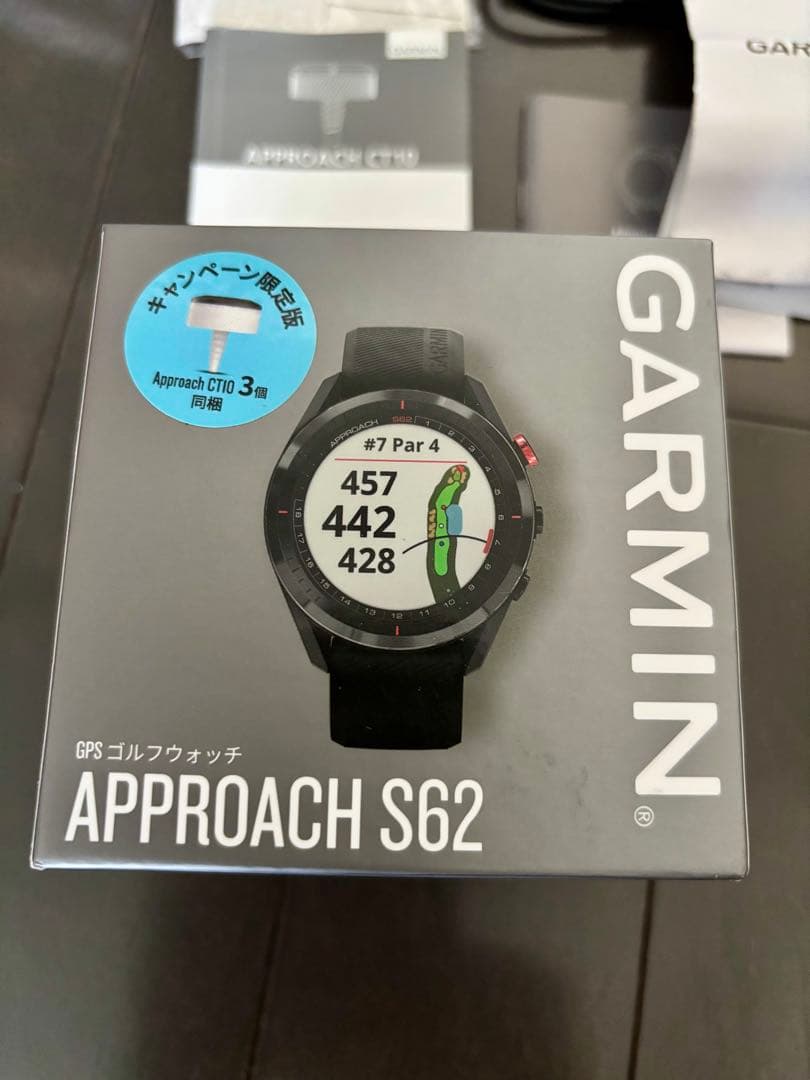 Garmin Approach S62 GPSナビ　ブラック