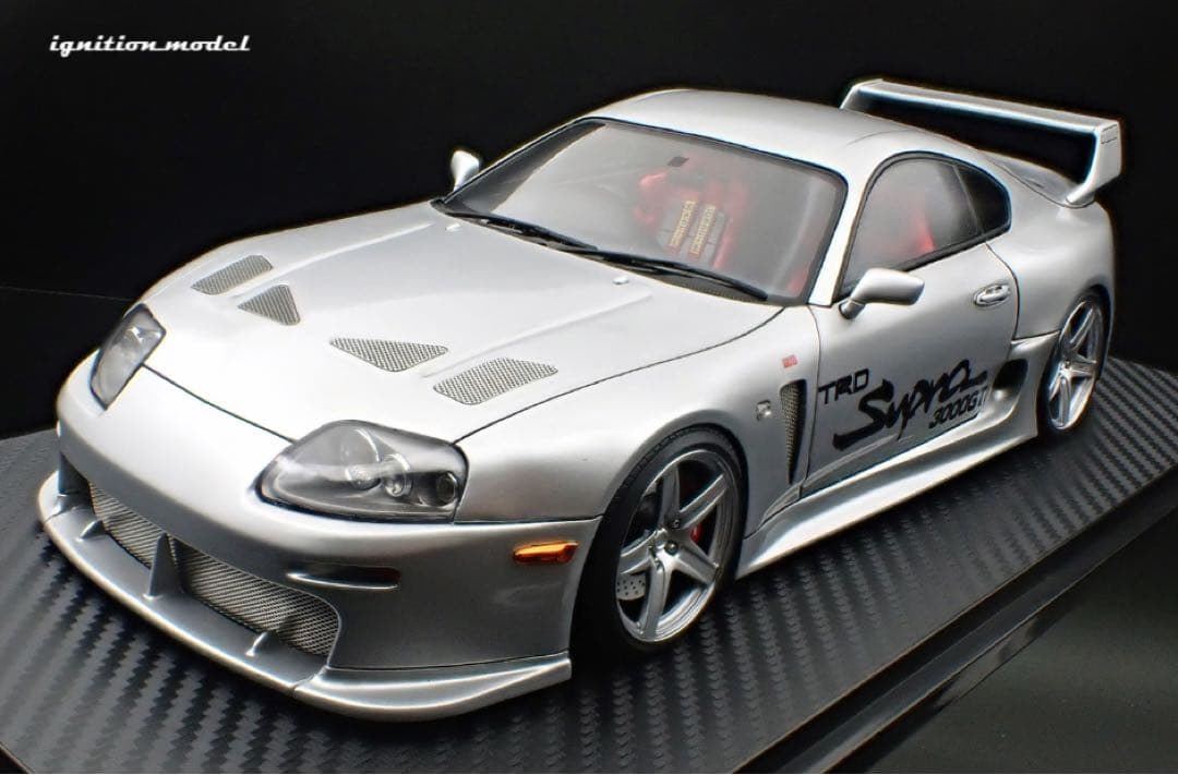 自動車 ignition toyota supra1/18 diecast model