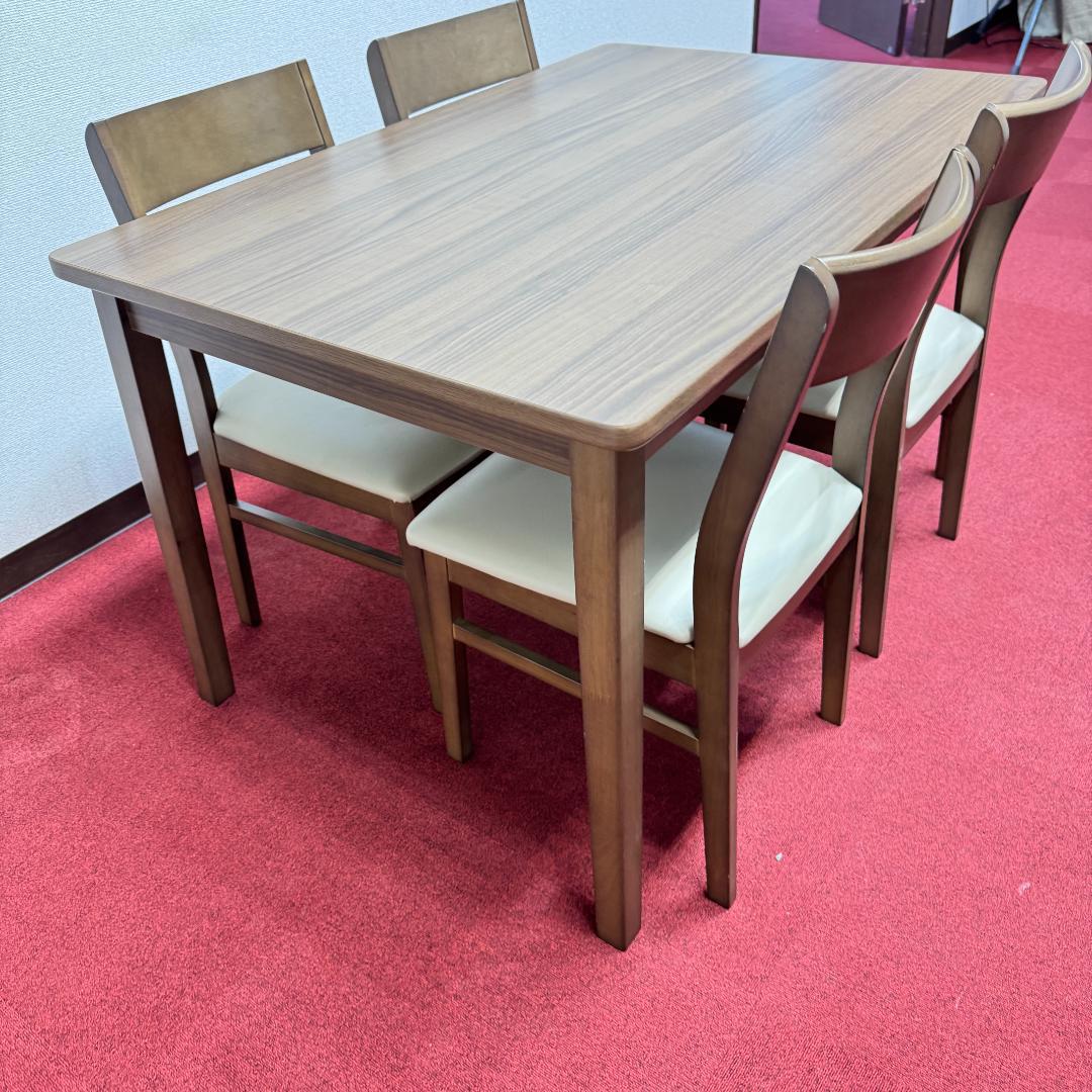 東京23区送料無料　モデルハウス展示品未使用　ニトリ5点ダイニングセット