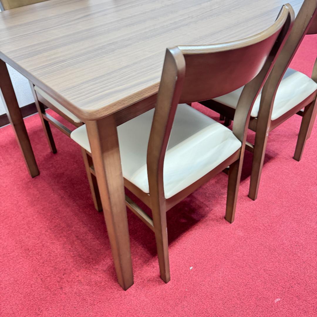 東京23区送料無料　モデルハウス展示品未使用　ニトリ5点ダイニングセット