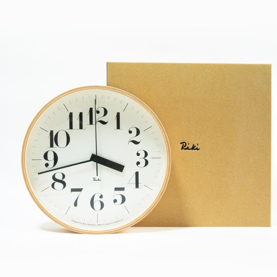Lemnos Riki Clock ｜ WR20-02 ｜ 電波式掛け時計