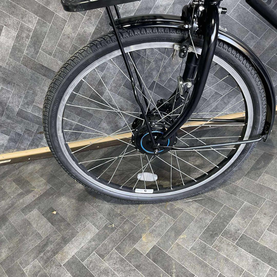 シティタイプ 電動アシスト自転車 ブラック