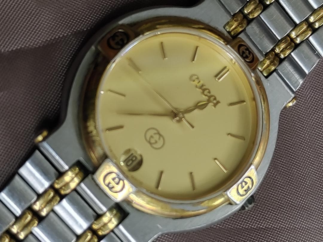 GUCCI☆９０００M☆グッチ☆USED品☆メンズ腕時計☆