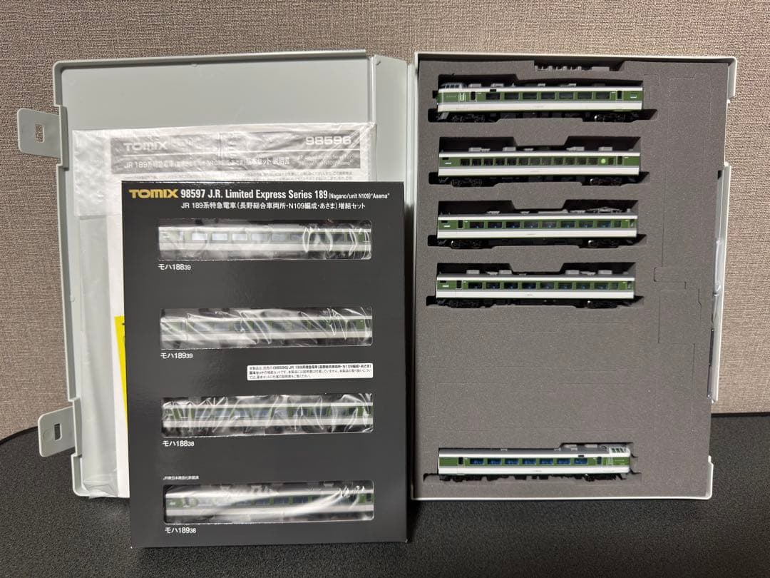 TOMIX 98596 98597 JR 189系 あさま N109編成 9両