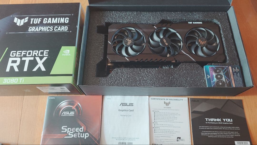 グラフィックボード・グラボ・ビデオカード ASUS TUF Gaming GeForce RTX 3080 Ti