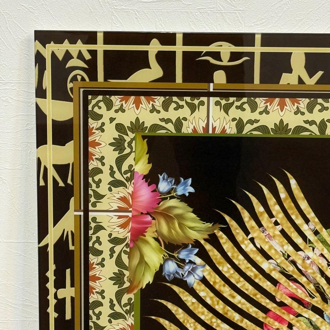 H112KZ6b 展示品 KARE カレ ガラスアート ビートルフラワー