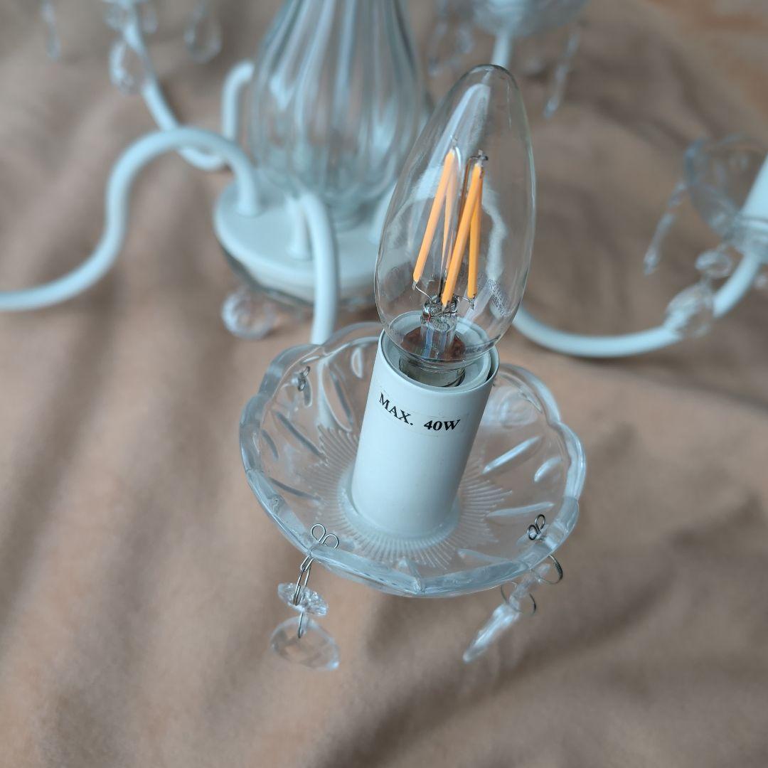 イケア　フッティオ　5アーム　シャンデリア