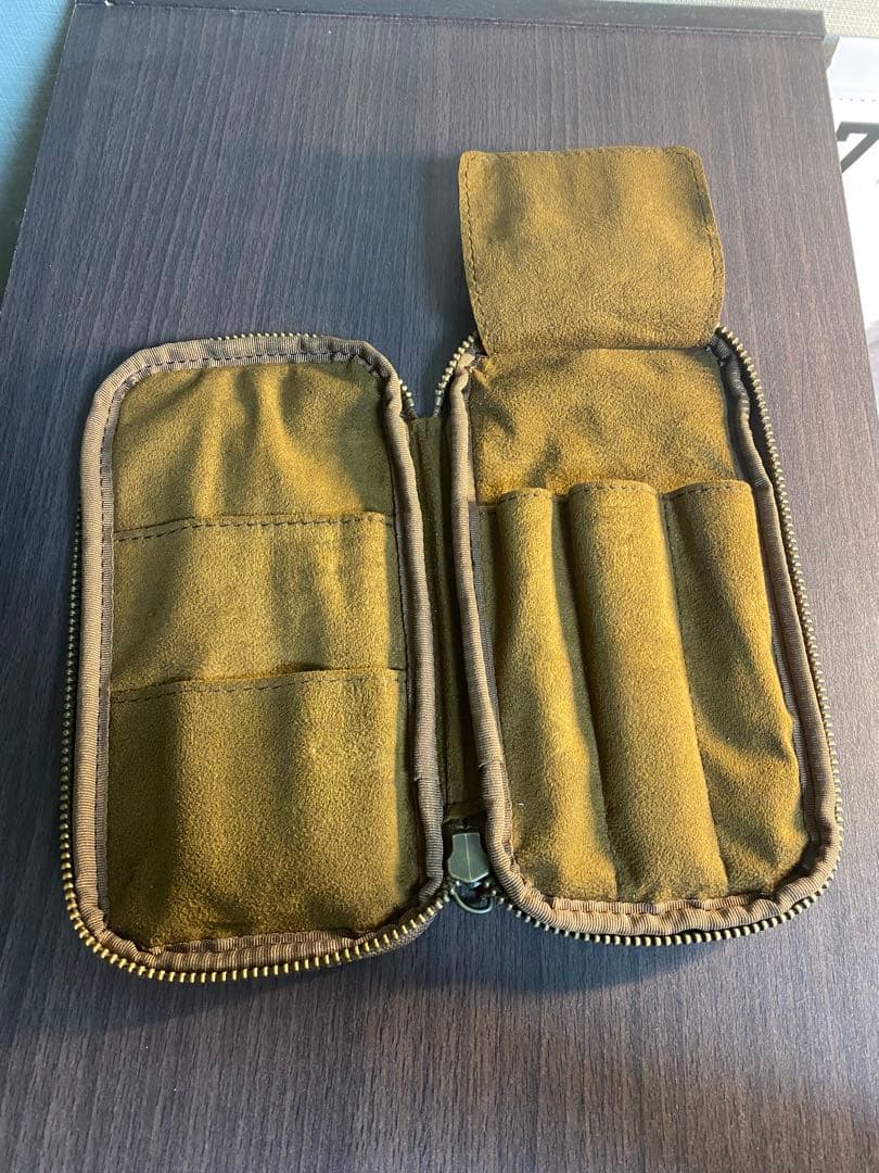 &Liebe 文具にこだわる人のジップペンケース　栃木レザー