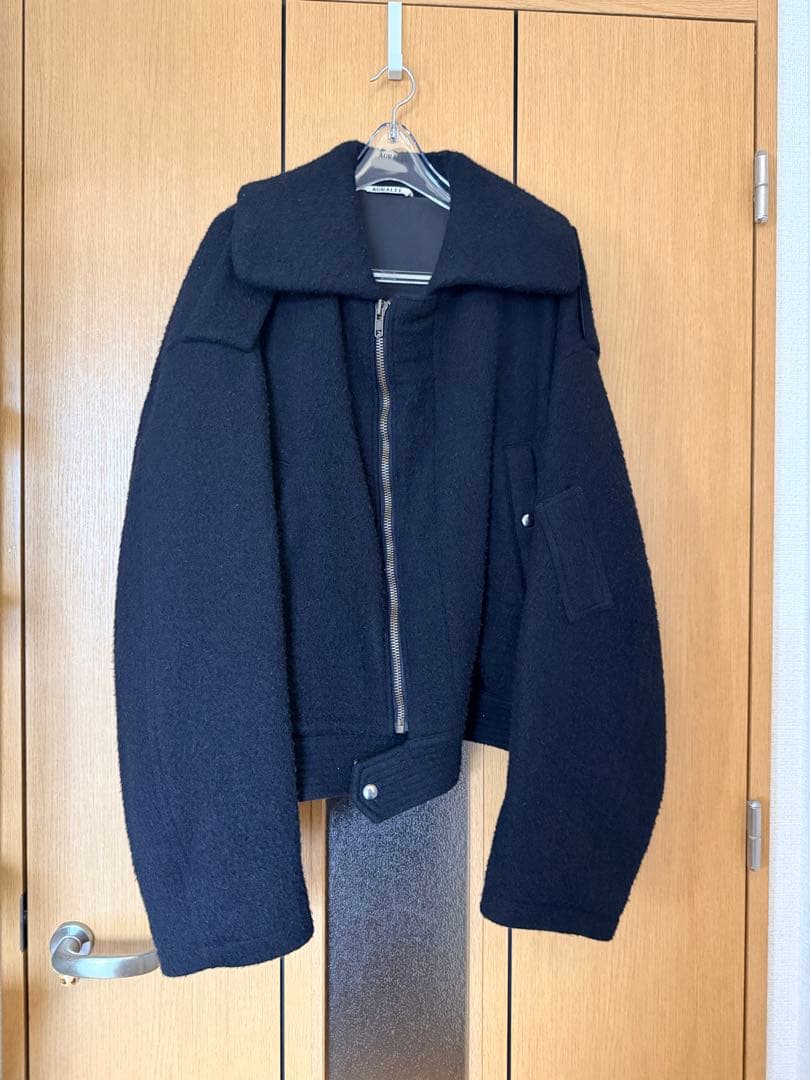 嵐*山様 AURALEE BRUSHED BABY CAMELMELTONBLO