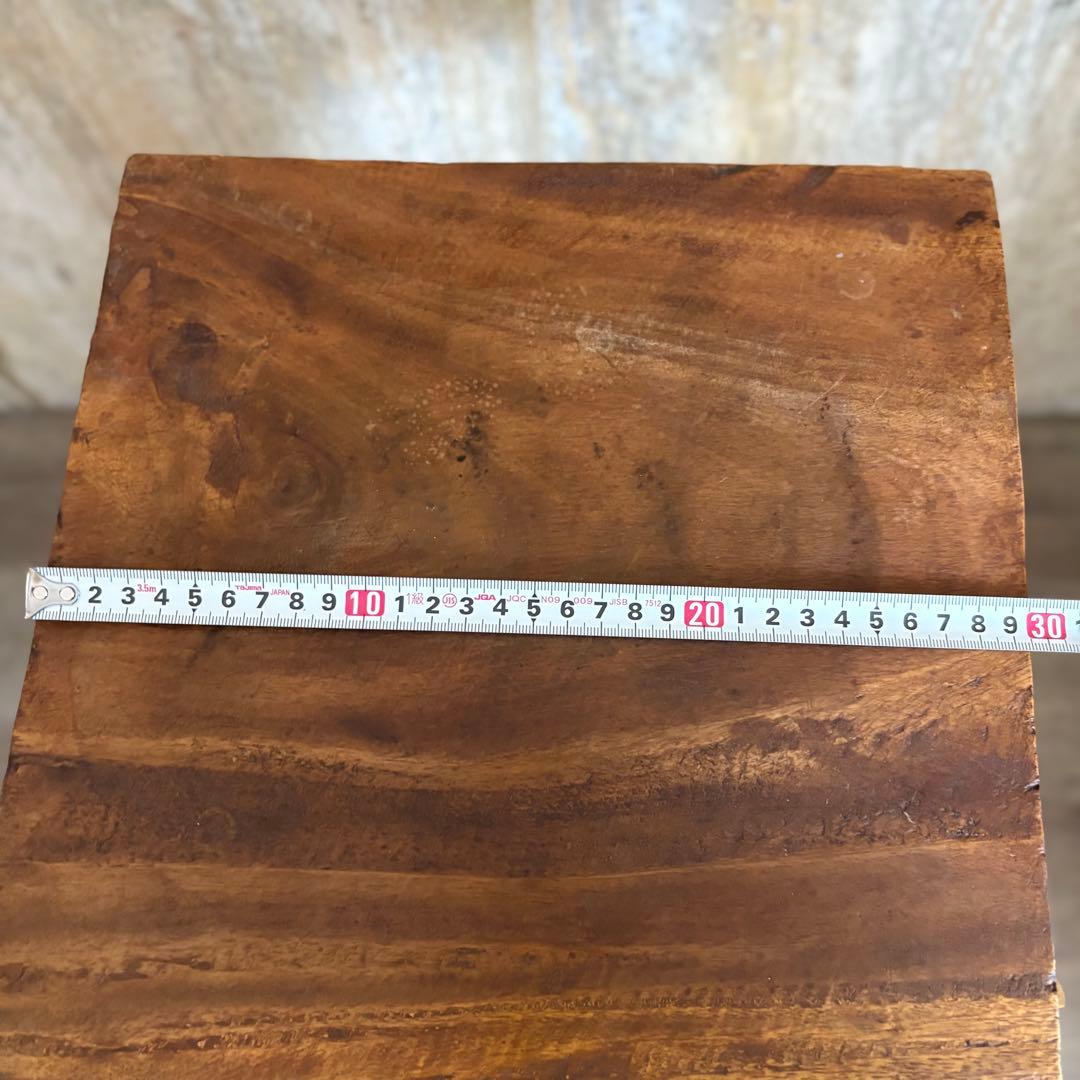 フランスヴィンテージ　木製　コラム　ペデスタル　花台　ギリシャ風