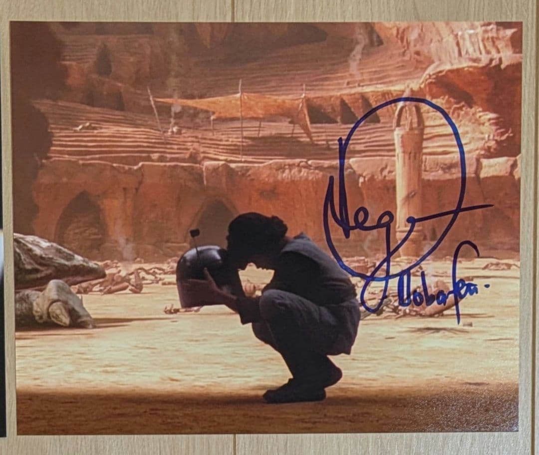 STARWARS　レイ・パーク　フィギュア　&ダニエル・ローガン　直筆サイン