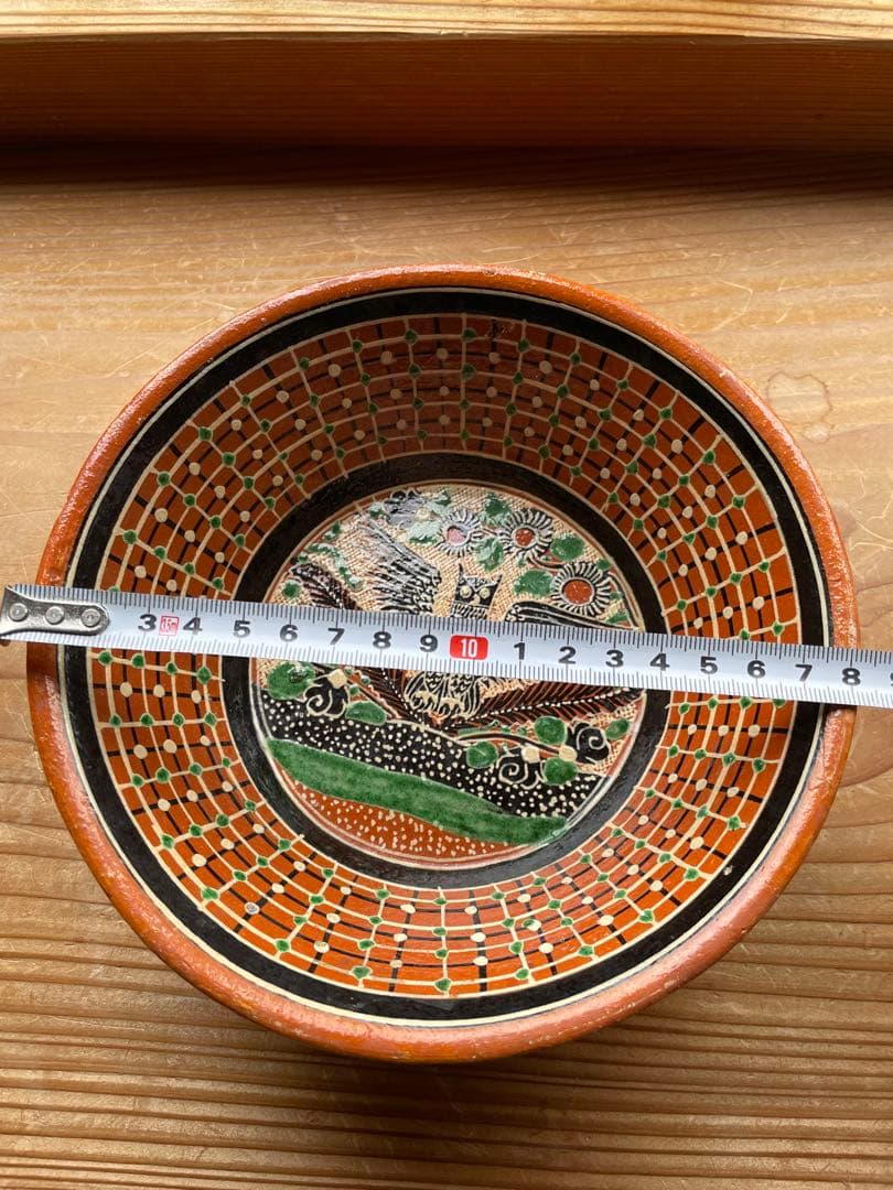 メキシコ　焼物　焼き物　焼き皿