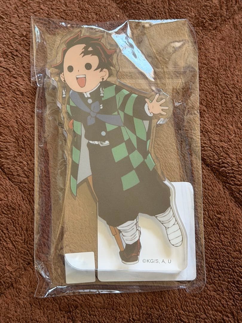 鬼滅の刃 竈門 炭治郎 ひょっこり アクリル ブロック