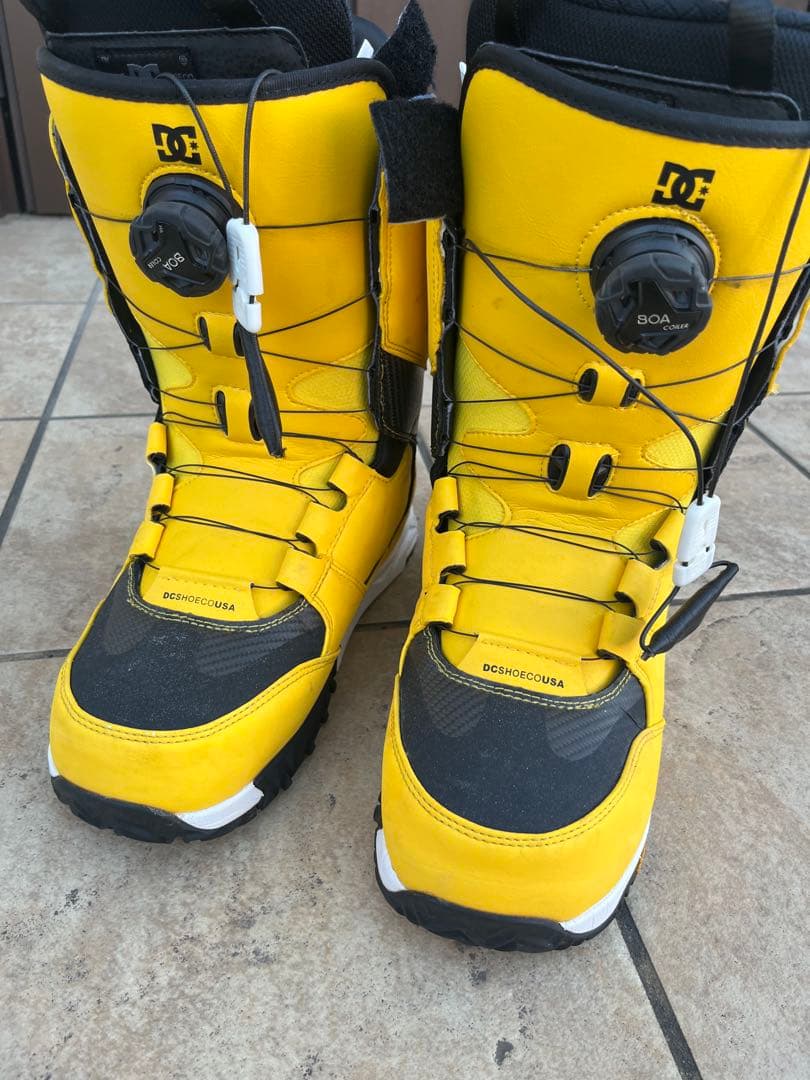 DC BOA スノーボードブーツ イエロー