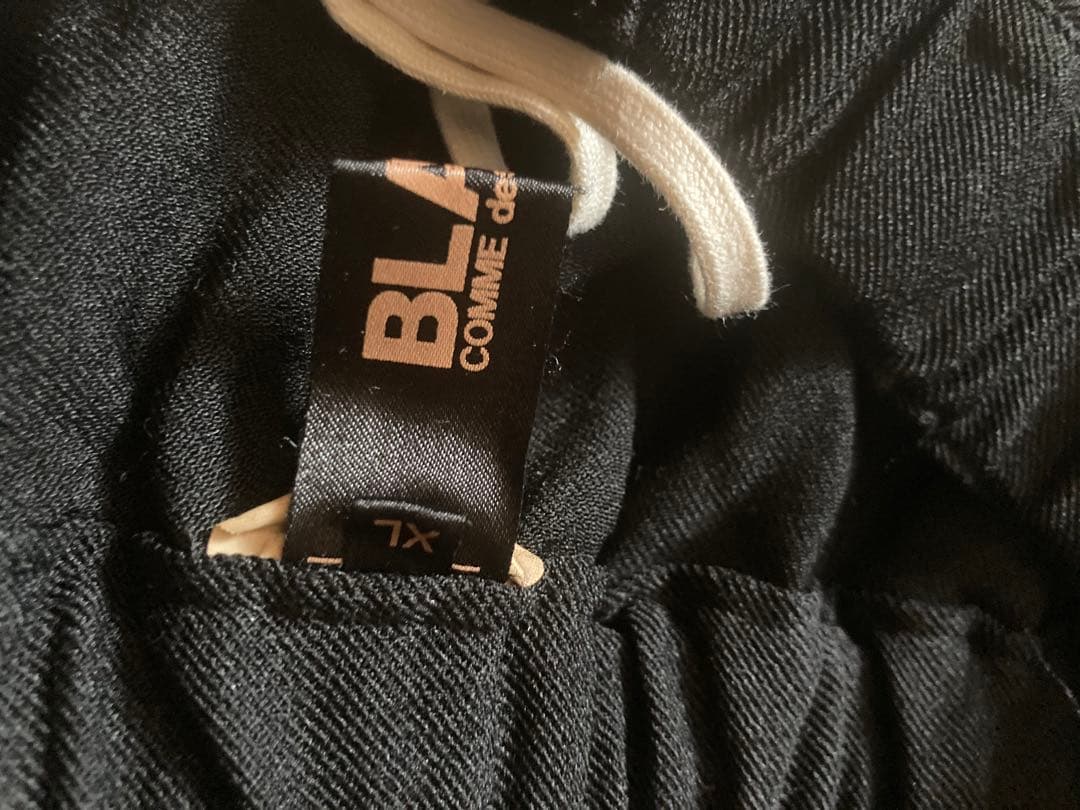 値下げ22AW BLACK Comme des Garçons サルエル ポリ縮