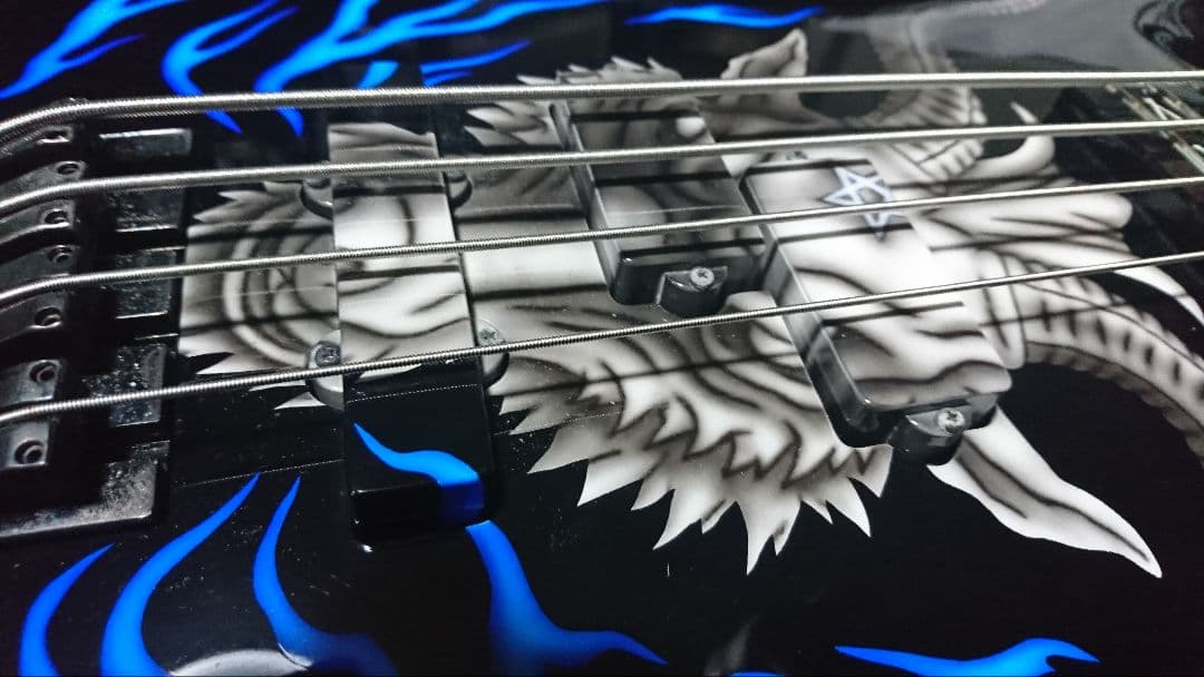 ESP 世界に1本 オリジナル 四弦エレキベース 24f仕様