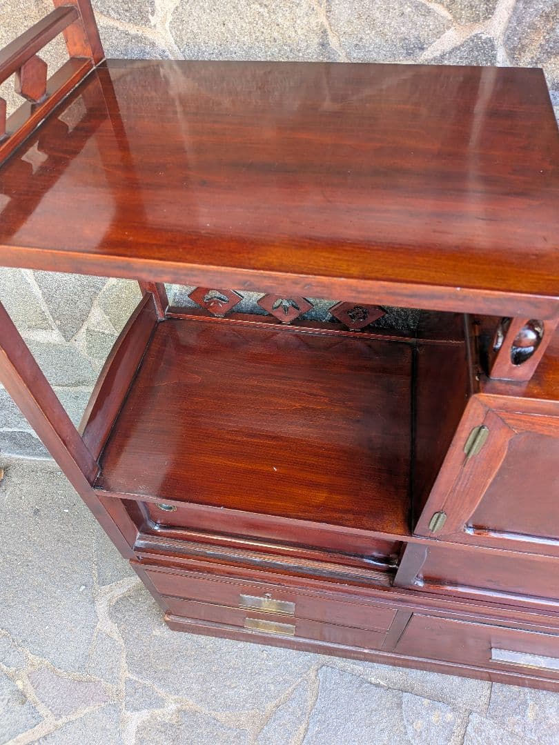 明治時代の茶箪笥　蔵出し