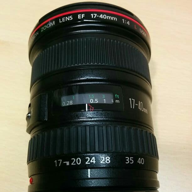 ■美品 Canon EF17-40mm F4L USM