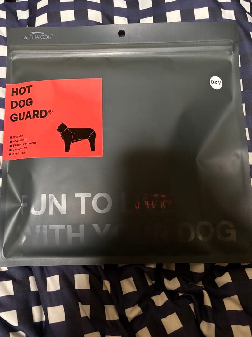新品☆アルファアイコン ホットドッグガード DXM ミッドナイト×ココア