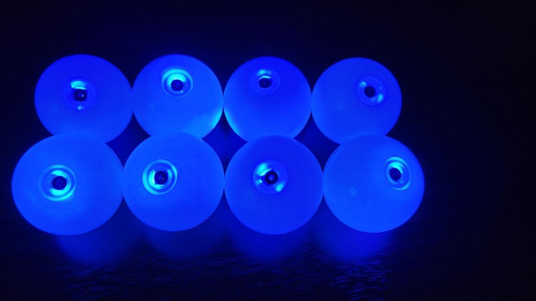 ジャグリング k8 グローボール 8個セット リモコン 充電ケーブル