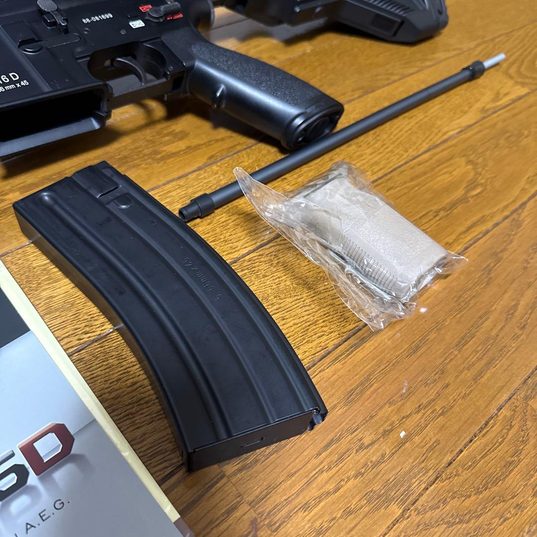 東京マルイ次世代電動ガン HK416D カスタムパーツ付き