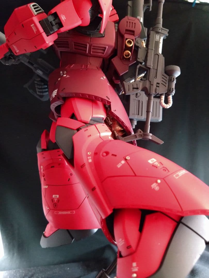 MG 1/100 MS-14B シャア専用 ゲルググ 改修塗装済完成品