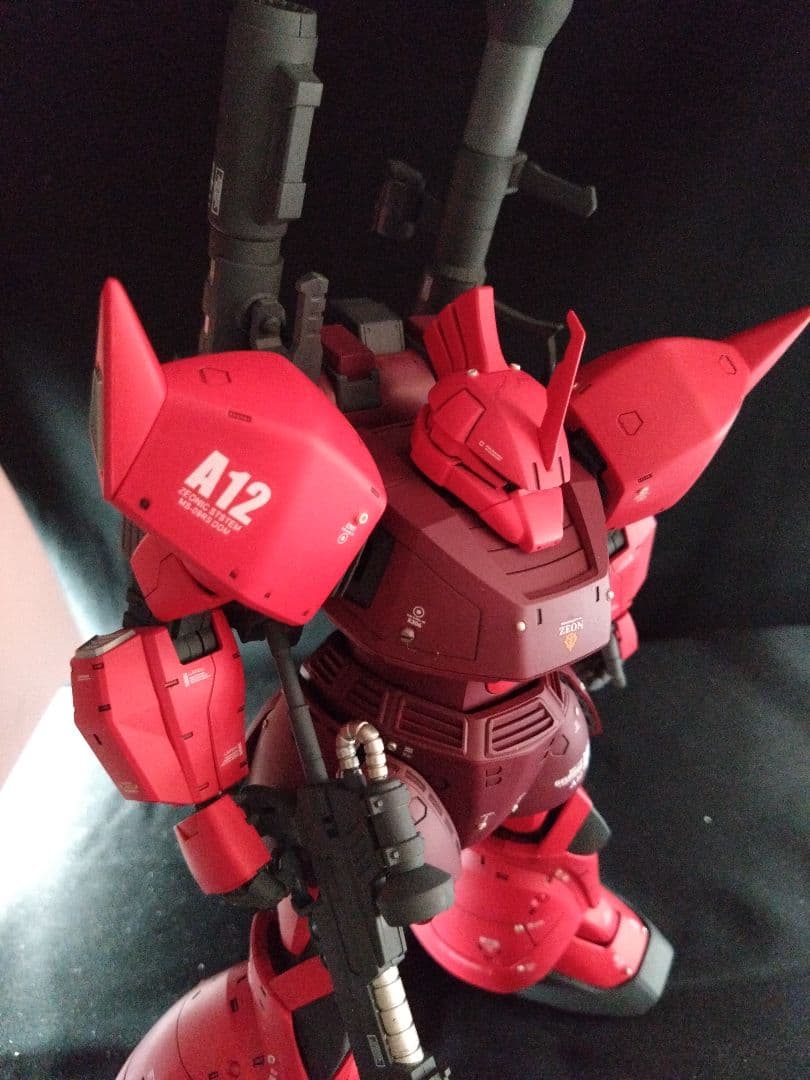 MG 1/100 MS-14B シャア専用 ゲルググ 改修塗装済完成品