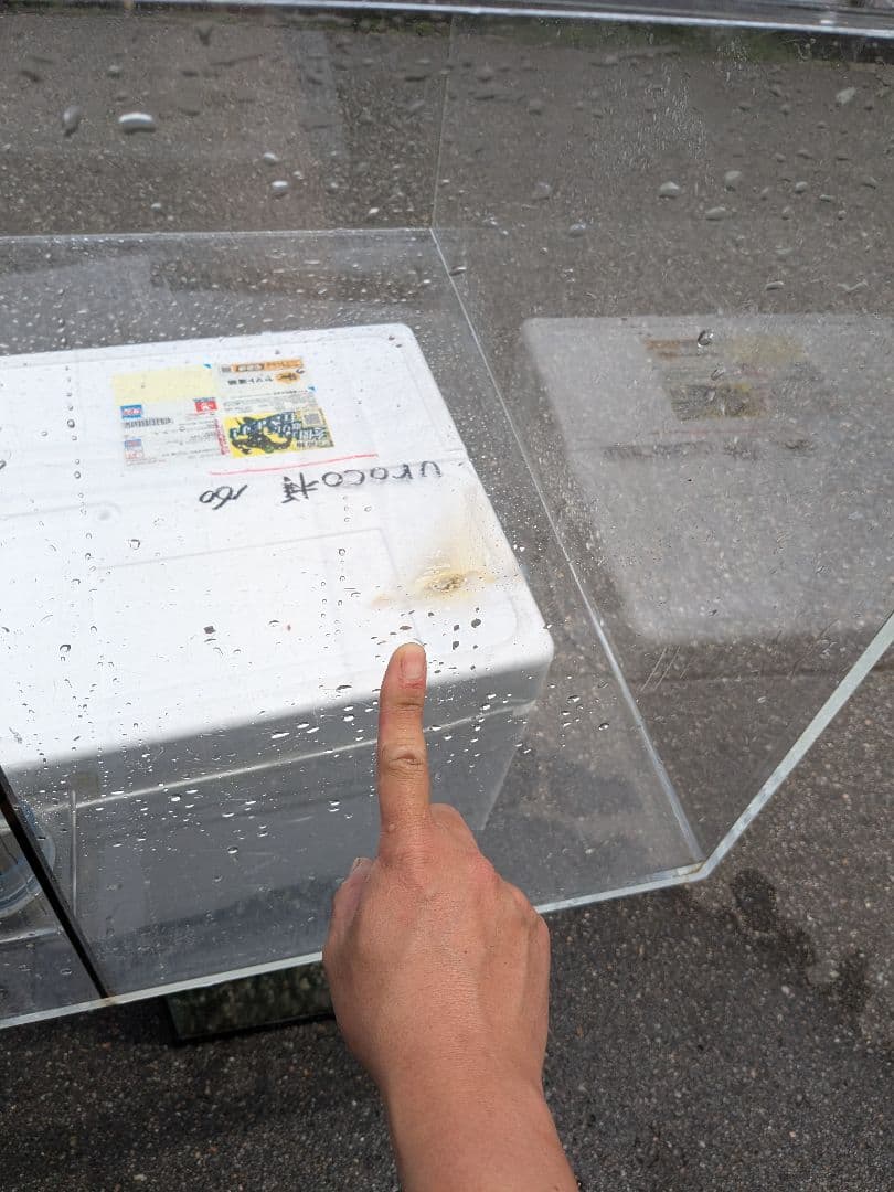 アクリルOF水槽90㌢60㌢高さ60㌢中古品キズ有り※引き取り限定or配達します