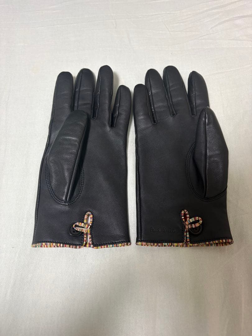 【美品】Paul Smith ラムレザー グローブ 手袋
