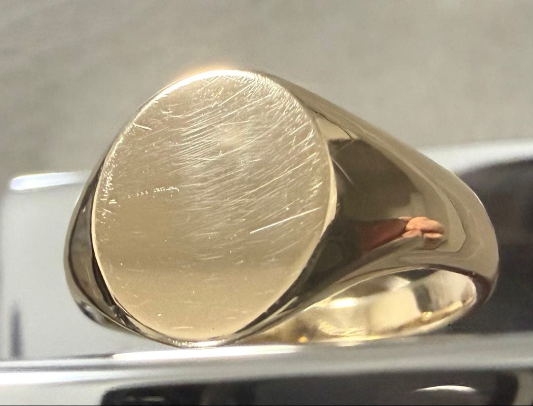 TIKASHI K10 シグネットリング 11号