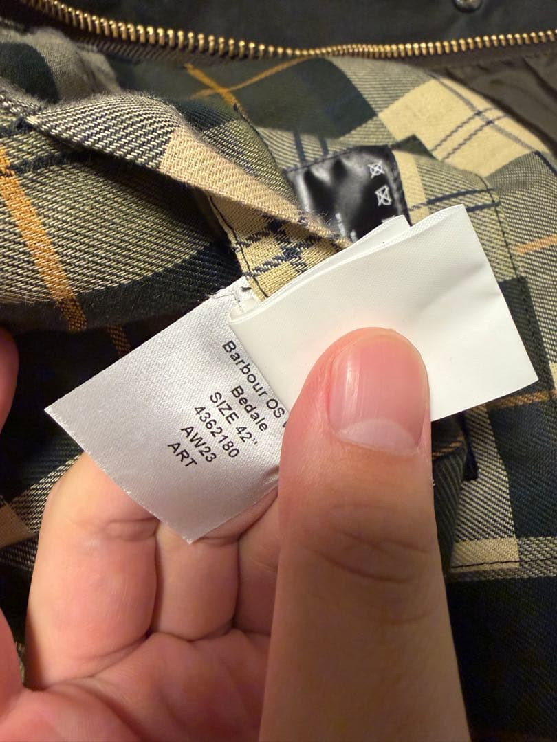 週末限定セールBARBOUR BEDALE ビデイルジャケットオーバーサイズ42