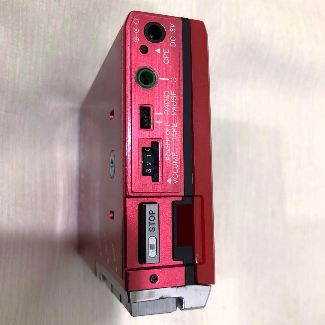 AIWA CassetteBoy カセットプレーヤー 赤 レトロ ジャンク