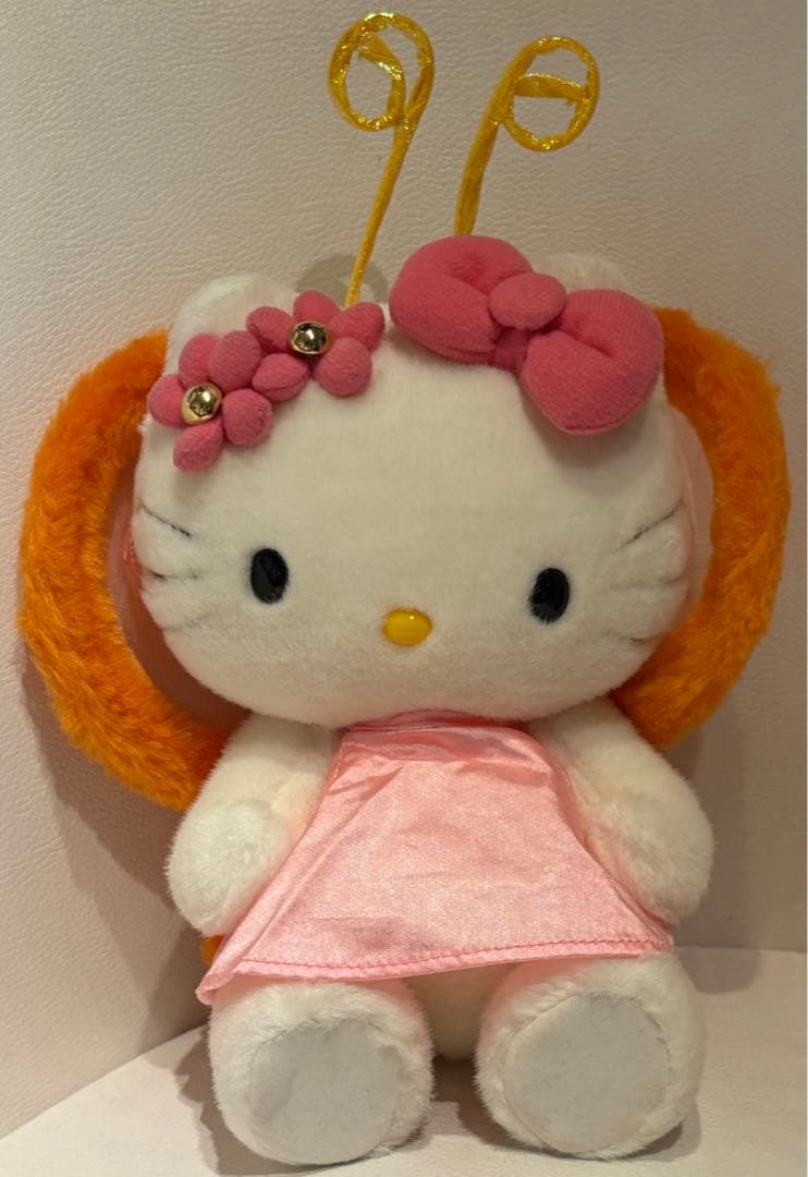 ❣️レア❣️サンリオ　ハローキティ　レトロ　希少 キティ　ちょうちょ　新品　大