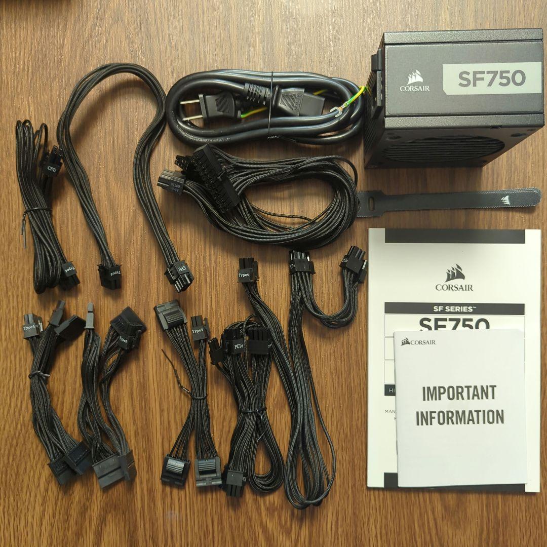 CORSAIR SF750 750W 電源ユニット