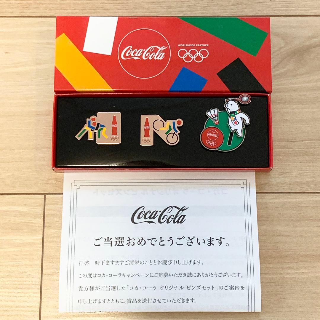 東京オリンピック オリジナルピンズセット 全25種コンプリート コカコーラ レア