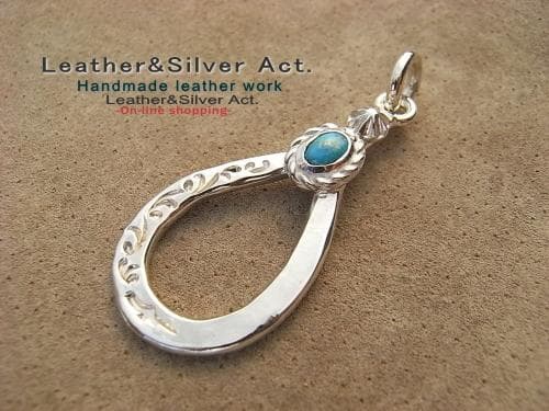 ターコイズ シルバー925　スタッズスター グラスホルダーストラップ　メガネ紐