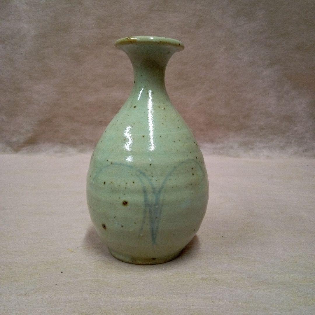 古伊万里　染付　古美術　古道具　骨董品　草図徳利