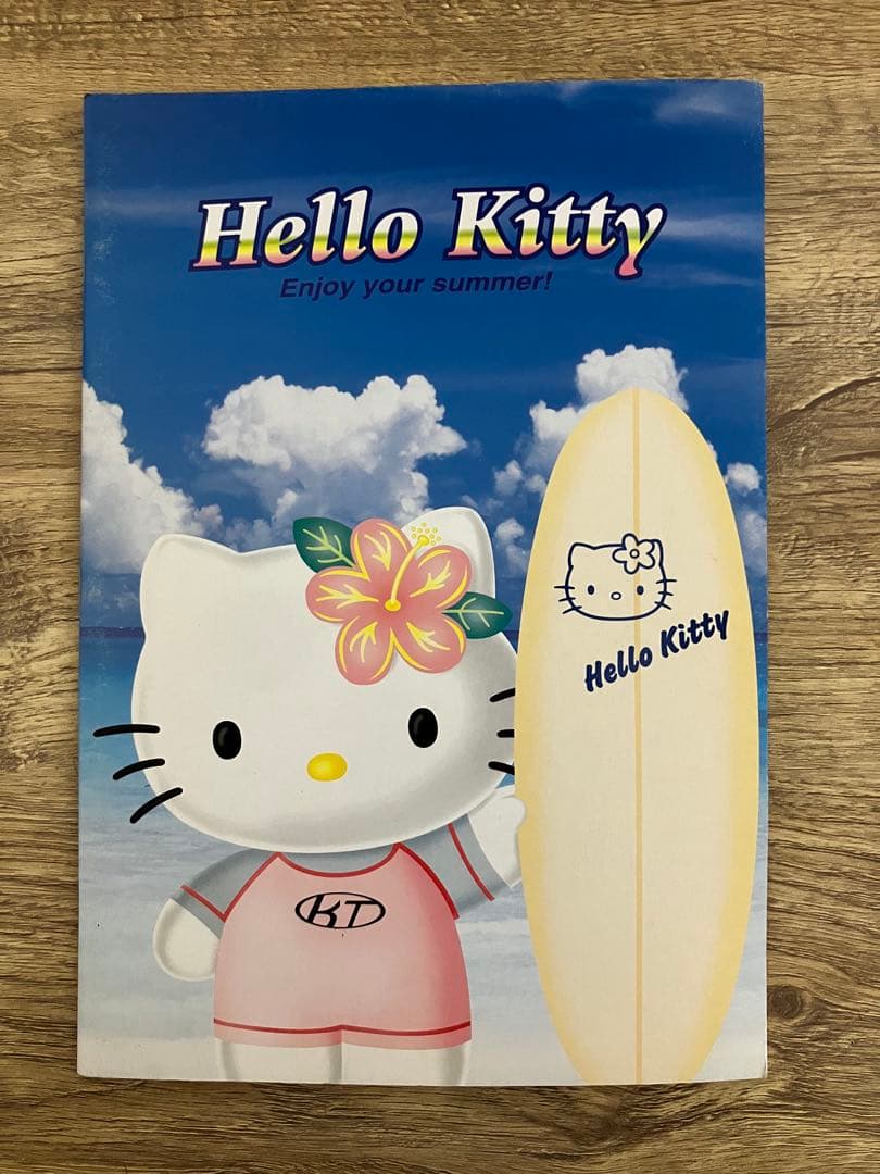 2000年サンリオ ハローキティ サーフィンキティノート 日焼けキティ平成レトロ