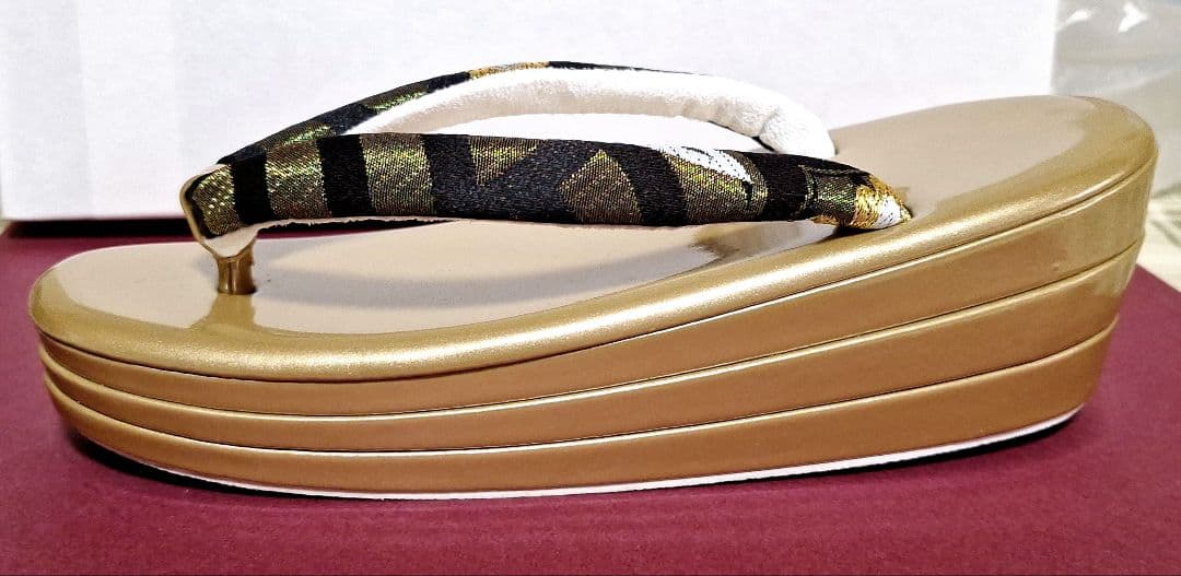 成人式バッグと草履セット