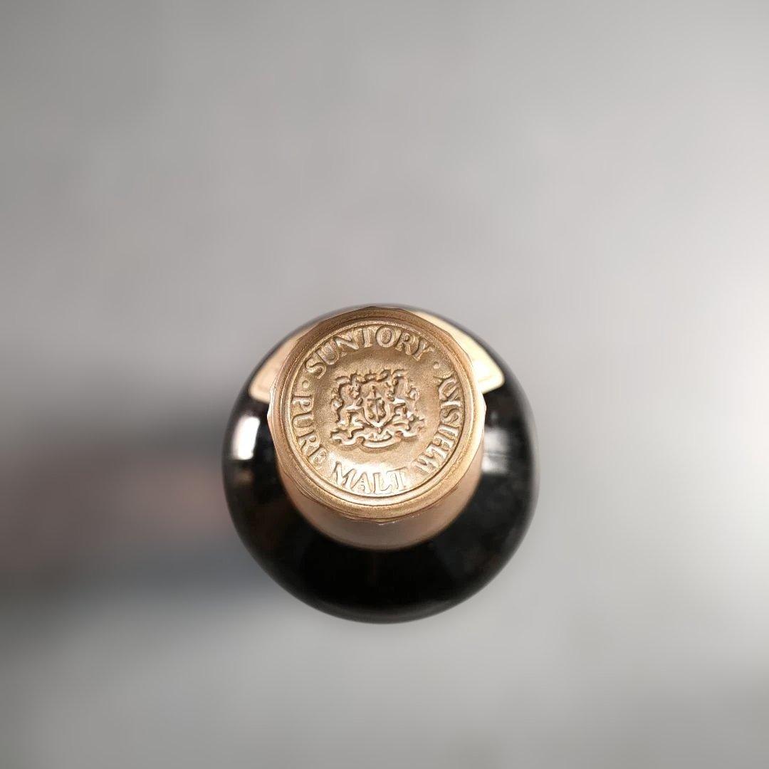 A1348-3/サントリーピュアモルトウイスキー山崎12年/木箱付/750ml/