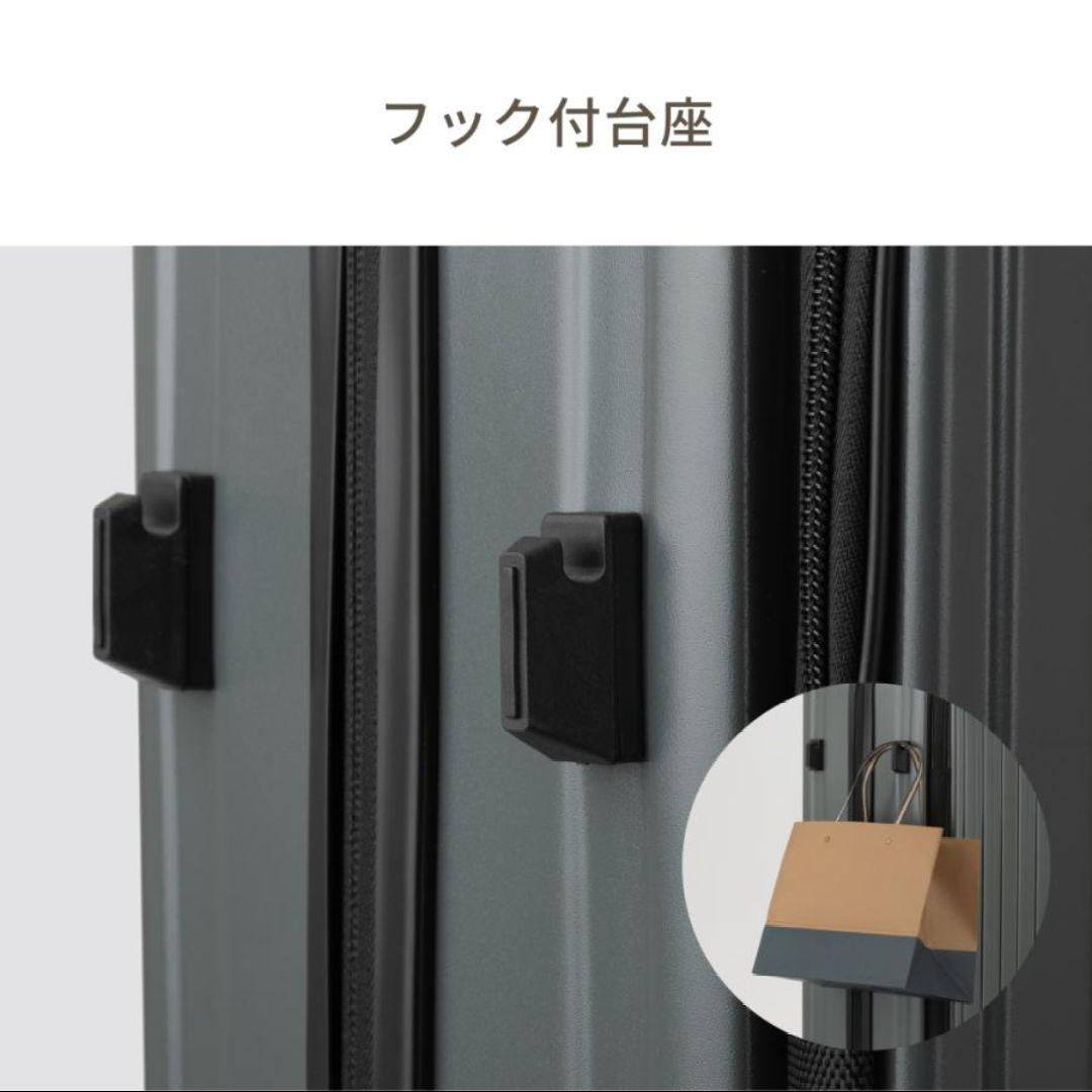 新品未使用☆LW 5524-60 カーキ フロントオープン キャリーケース