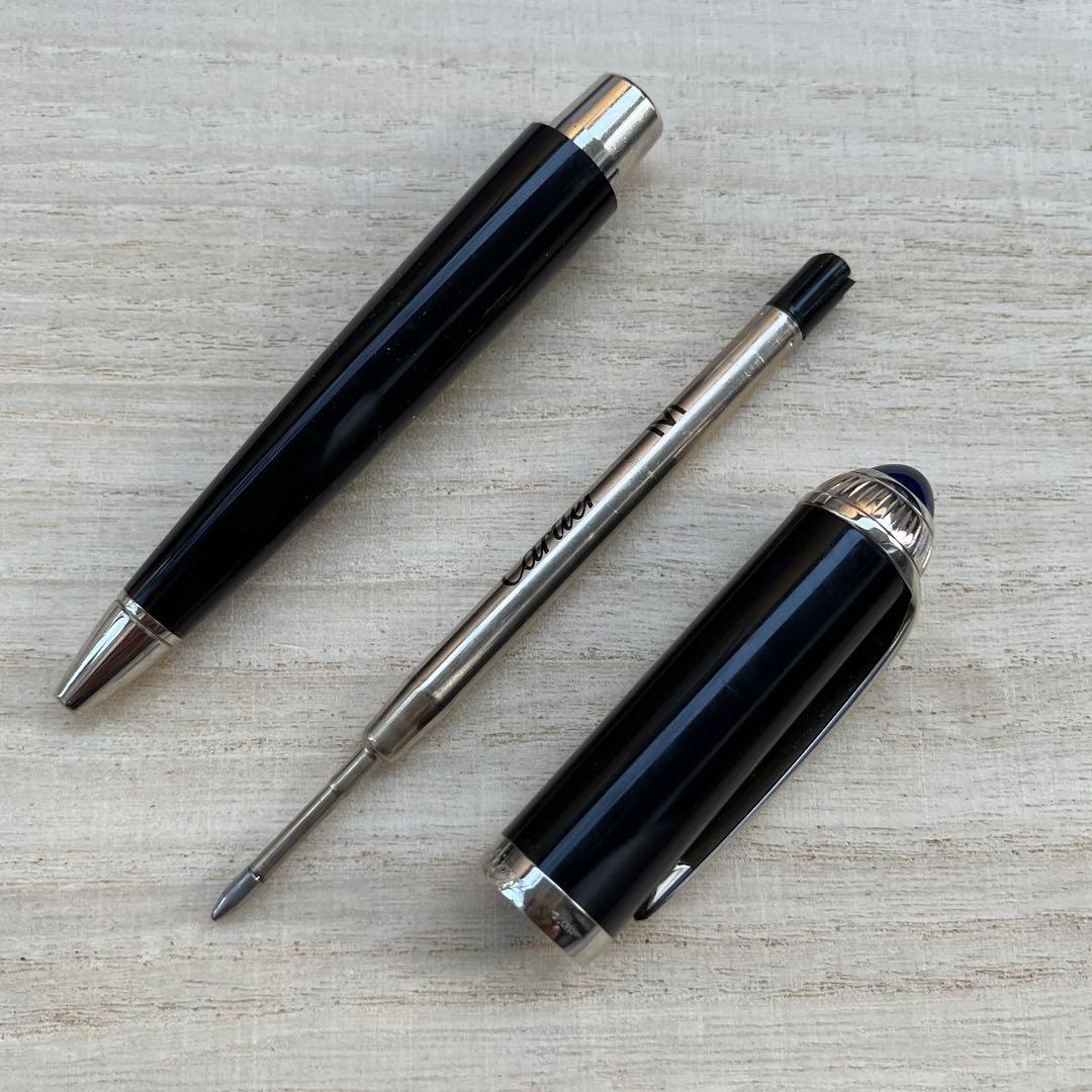 徳川麒麟カルティエ ロードスター ブラック パラジウム ボールペン