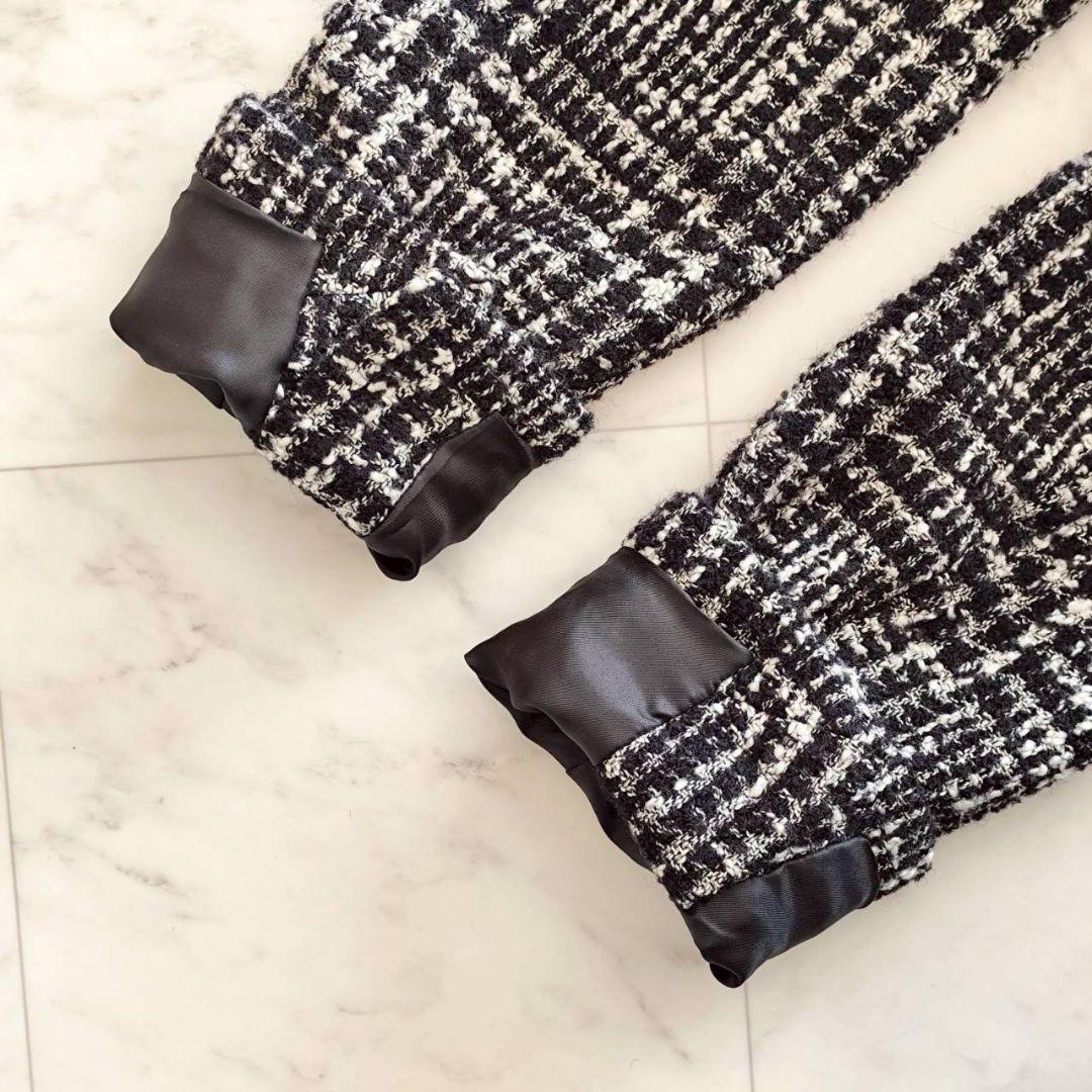 Diagram ラメ ループ ツイード 金ボタン コート ジャケット