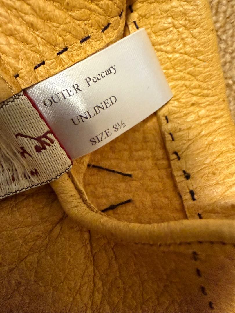 デンツ ペッカリーグローブ ノンライニング サイズ8H