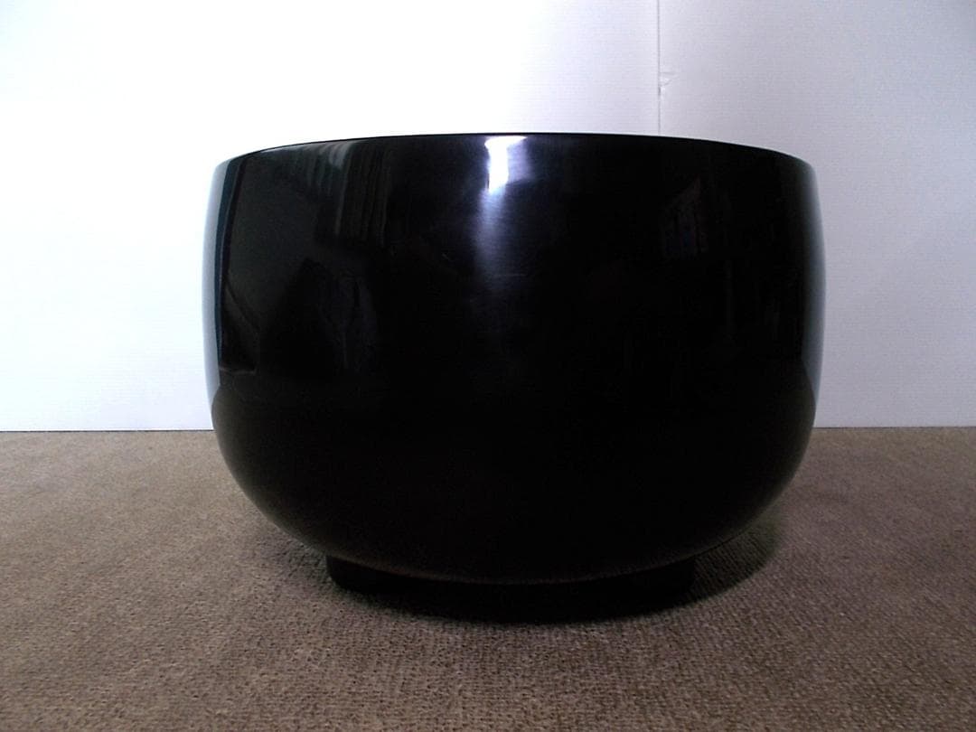 良品 茶道具 山本崇雲 真塗 眉風炉 土風炉 紙箱入り 送料込み