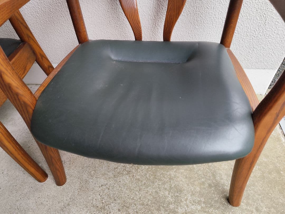 【池田木工】天然木ダイニングテーブル＆チェア2脚セット