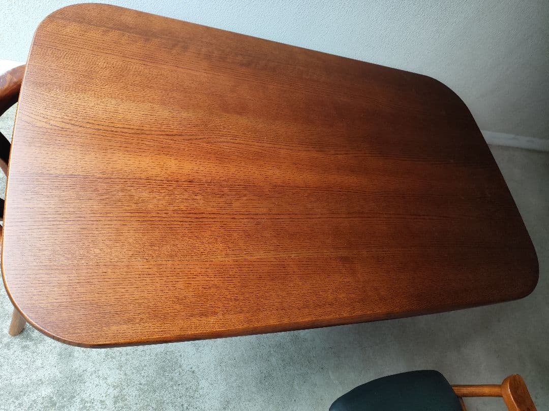 【池田木工】天然木ダイニングテーブル＆チェア2脚セット